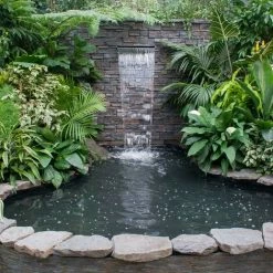 WILTEC Edelstahl Wasserfall Wasserspiel Kaskade 60cm LED Wasserfallschale Teich Pool Brunnen 8 WILTEC Edelstahl Wasserfall Wasserspiel Kaskade 60cm LED Wasserfallschale Teich Pool Brunnen -WILTEC SHOP 11340141 4