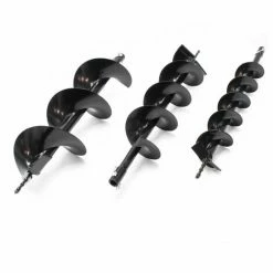 WILTEC Set Erdlochbohrer Mit 1,4kW Und 52cm³ Benzinmotor, Inklusive 100mm, 150mm Und 200mm Bohrschnecken -WILTEC SHOP 11745962 3
