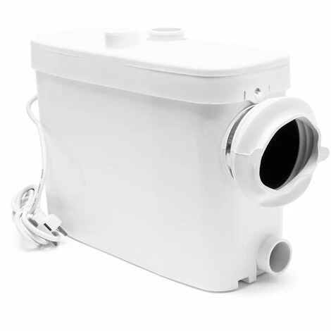 WilTec 3/1 Hebeanlage Mit Seitlichem Anschluss, 450W Förderhöhe 7m, Für Schmutzwasser & Fäkalien 1 WilTec 3/1 Hebeanlage Mit Seitlichem Anschluss, 450W Förderhöhe 7m, Für Schmutzwasser & Fäkalien