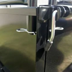 WILTEC Kippanhänger 200x78x94,5cm Mit Gitter Und Abnehmbaren Seitenwänden Universelle Anhängerverbindung -WILTEC SHOP 13455033 4