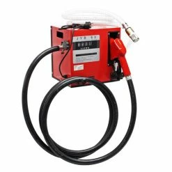 WILTEC Selbstansaugende Dieselpumpe, 60 L/min 550W 230V, Abschaltautomatik