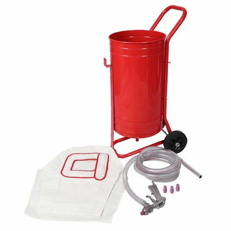 WILTEC Mobiles Sandstrahlgerät 30l Sandstrahler Mit Zubehör Sandstrahlanlage Strahlgerät 1 WILTEC Mobiles Sandstrahlgerät 30l Sandstrahler Mit Zubehör Sandstrahlanlage Strahlgerät