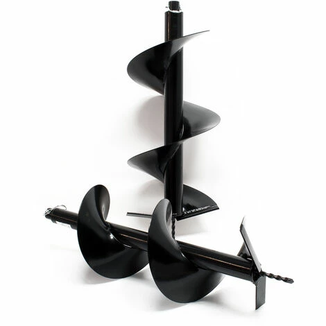 WILTEC Erdlochbohrer Set, 2-Personen-Bedienung, 3 PS, 63,3 ccm mit Ø250 & 300 mm Bohrschnecke WILTEC Erdlochbohrer Set, 2-Personen-Bedienung, 3 PS, 63,3 Ccm Mit Ø250 & 300 Mm Bohrschnecke -WILTEC SHOP 17741969 3