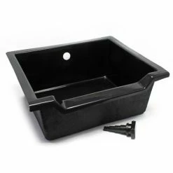 WILTEC Wasserfall Bachlauf Wanne - Kaskadenwanne Bachlaufschale Teichwanne 75l