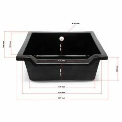 WILTEC Wasserfall Bachlauf Wanne - Kaskadenwanne Bachlaufschale Teichwanne 75l 6 WILTEC Wasserfall Bachlauf Wanne - Kaskadenwanne Bachlaufschale Teichwanne 75l -WILTEC SHOP 2387000 3