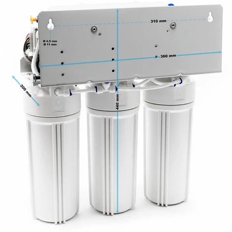 WILTEC Naturewater Umkehrosmose RO 190 L/Tag NW-RO50-D1 Osmose Entmineralisierung 3 WILTEC Naturewater Umkehrosmose RO 190 L/Tag NW-RO50-D1 Osmose Entmineralisierung – Bild 3