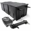 WILTEC SunSun 3-Kammer Filter Set 90000l 24W UVC 3er Teich Klärer NEO7000 50W Pumpe