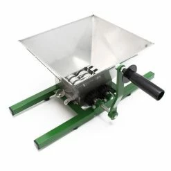 WILTEC Fruchtmühle Obstmühle Mit 7 L Trichter Und Handkurbel Leicht Zu Reinigen