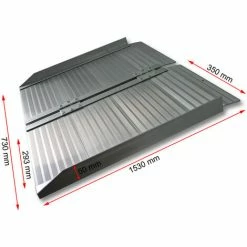 WILTEC Rollstuhl Rampe Rollstuhlrampe Aluminium Klappbar 150 Cm Bis 270 Kg Mobil Faltbar Flachrampe 5 WILTEC Rollstuhl Rampe Rollstuhlrampe Aluminium Klappbar 150 Cm Bis 270 Kg Mobil Faltbar Flachrampe -WILTEC SHOP 2388164 3