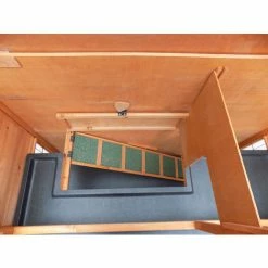 WILTEC 2-Etagen Nagerhaus Hasenstall Kaninchenstall Hasenhaus Kleintierhaus -WILTEC SHOP 2388287 3