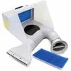 WILTEC Airbrush Zubehör Absauganlage 4m³/min Komplett Set Farbnebel Außenluft Und Ersatzfilter
