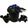WILTEC Druckfilter Set 6000l 11W UVC Teichklärer 65W Teichpumpe Skimmer 40