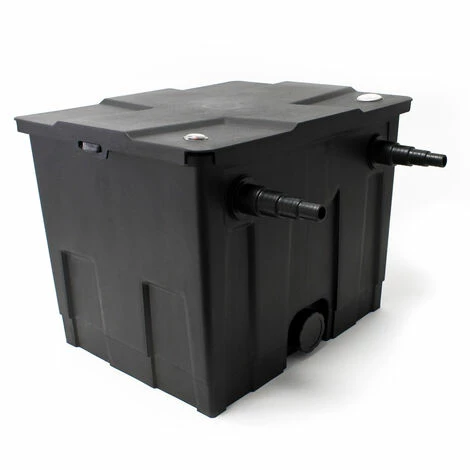 WILTEC Filter Set Aus Bio Teichfilter 60000l Und UVC Teichklärer Mit 24W, 80W Pumpe Und 25m Schlauch 2 WILTEC Filter Set Aus Bio Teichfilter 60000l Und UVC Teichklärer Mit 24W, 80W Pumpe Und 25m Schlauch – Bild 2