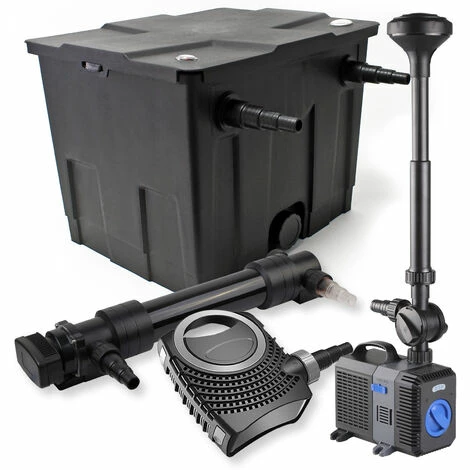 WILTEC SunSun 1-Kammer Filter Set 12000l 36W UVC Teich Klärer NEO10000 80W Pumpe Springbrunnen 1 WILTEC SunSun 1-Kammer Filter Set 12000l 36W UVC Teich Klärer NEO10000 80W Pumpe Springbrunnen