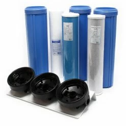 WILTEC Naturewater NW-BRL03 3-Stufenfilter 32.89 Mm (1") Sedimentfilter Aktivkohlegranulat Aktivkohleblock 5 WILTEC Naturewater NW-BRL03 3-Stufenfilter 32.89 Mm (1") Sedimentfilter Aktivkohlegranulat Aktivkohleblock -WILTEC SHOP 2389715 3