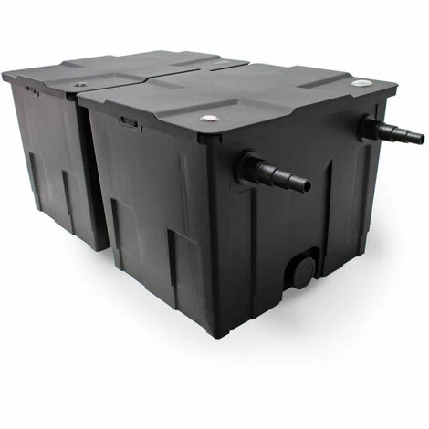 WILTEC SunSun 2-Kammer Filter Set 60000l 36W UVC 6er Teich Klärer NEO8000 70W Pumpe 2 WILTEC SunSun 2-Kammer Filter Set 60000l 36W UVC 6er Teich Klärer NEO8000 70W Pumpe – Bild 2