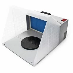 WILTEC Airbrush Zubehör Absauganlage 4m³ / Min Erweiterbarer Farbnebel Farbe Filter