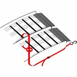WILTEC 2x Auffahrrampe Motorrad ATV Faltbar Aluminium Auffahrschiene Fahrrampe Laderampe 226cm 680kg -WILTEC SHOP 2554935 5