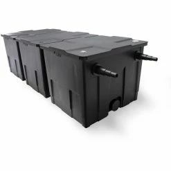 Alternative view of WILTEC Filter Set Aus Bio Teichfilter Bis 90000l, UVC Klärer Mit 18W, 80W Pumpe Und Springbrunnenpumpe