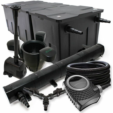 WILTEC SunSun Filter Set 90000l Teich 72W Teichklärer NEO8000 70W Pumpe 25m Schlauch Skimmer Springbrunnen 1 WILTEC SunSun Filter Set 90000l Teich 72W Teichklärer NEO8000 70W Pumpe 25m Schlauch Skimmer Springbrunnen