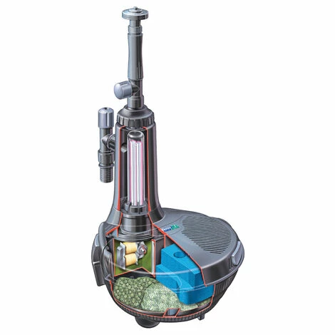 WILTEC Hozelock Easy Clear 6000, 3in1 Teichfilter mit Teichpumpe & 9W UVC Klärer, für Teiche bis 6000 Liter WILTEC Hozelock Easy Clear 6000, 3in1 Teichfilter Mit Teichpumpe & 9W UVC Klärer, Für Teiche Bis 6000 Liter -WILTEC SHOP 30116599 2