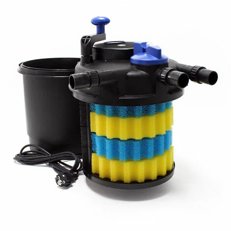 WILTEC SunSun CPF-5000 SET Bis 8000l 11W UVC NEO3800 Pumpe Schlauch Teichfilterset 2 WILTEC SunSun CPF-5000 SET Bis 8000l 11W UVC NEO3800 Pumpe Schlauch Teichfilterset – Bild 2