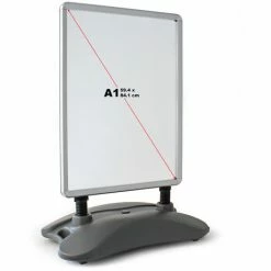 Alternative view of WILTEC Kundenstopper Mit Wassertank Plakatständer Werbeaufsteller Werbetafel