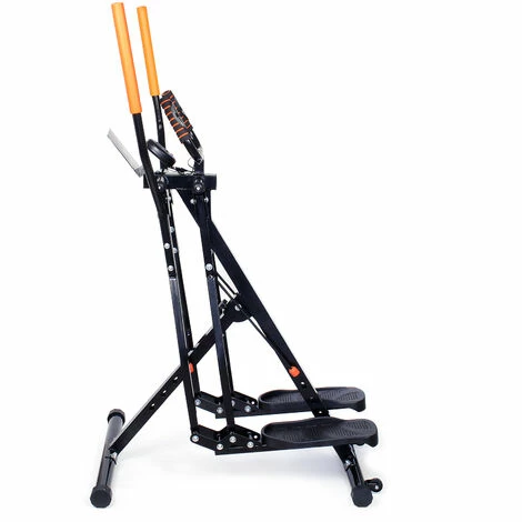 WILTEC Crosstrainer Mit Display Misst Strecke, Zeit & Kalorien, Puls-Sensoren An Handgriffen, Max. 100 Kg 3 WILTEC Crosstrainer Mit Display Misst Strecke, Zeit & Kalorien, Puls-Sensoren An Handgriffen, Max. 100 Kg – Bild 3