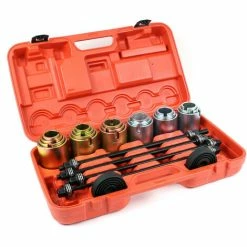 WILTEC XPOtool Radlager Gummibuchsen Abzieher Set 26tlg. Wechsel / Ausbau Von Radlager Und Fahrwerksbuchsen