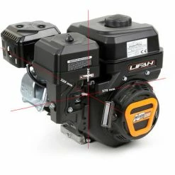 WILTEC LIFAN KP230 20mm Benzinmotor Mit 6,5PS Einzylinder Für Rüttelplatten Und Baumaschinen -WILTEC SHOP 48845978 3