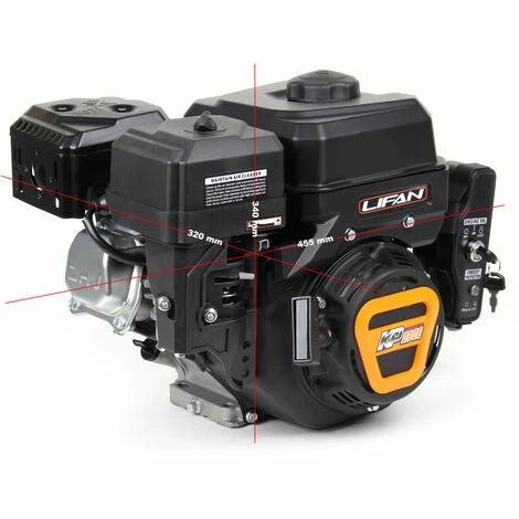 WILTEC LIFAN KP230E 19,05mm E-Start Benzinmotor mit 6,5PS Einzylinder für Rüttelplatten und Baumaschinen WILTEC LIFAN KP230E 19,05mm E-Start Benzinmotor Mit 6,5PS Einzylinder Für Rüttelplatten Und Baumaschinen -WILTEC SHOP 48846011 3