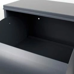 WILTEC Paketbox Grau 41x22x75cm Standbriefkasten Paketkasten Für Zuhause Postbox Pakete Und Briefe 4 WILTEC Paketbox Grau 41x22x75cm Standbriefkasten Paketkasten Für Zuhause Postbox Pakete Und Briefe -WILTEC SHOP 50878392 5