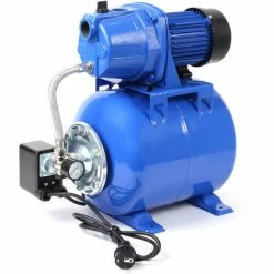 WILTEC XPOtool Hauswasserwerk Mit Fördermenge 2800l/h 600W Gartenpumpe Mit Druckschalter Manometer