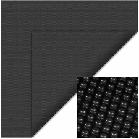 WILTEC Pool Solarfolie 5x8m Schwarz Poolabdeckung Solarplane Poolheizung 1 WILTEC Pool Solarfolie 5x8m Schwarz Poolabdeckung Solarplane Poolheizung