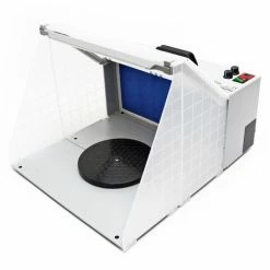 WILTEC Airbrush Farbnebel Absauganlage 4m³/min Beleuchtung Absaugung Filterung Regelbar