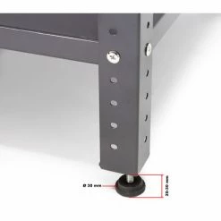 WILTEC Werkbank 120x60x85cm Werktisch Werkstatttisch Packtisch Arbeitstisch Tisch Werkstatt Lager Keller -WILTEC SHOP 9309065 4